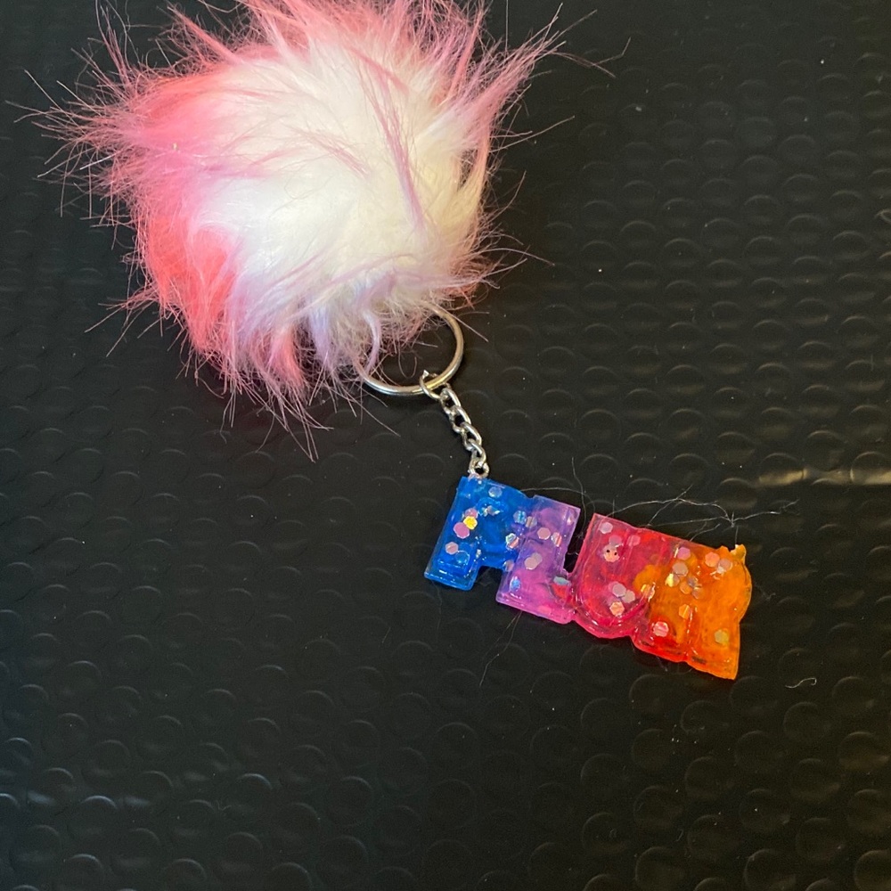 P.L.U.R keychain - Picture 2 of 3